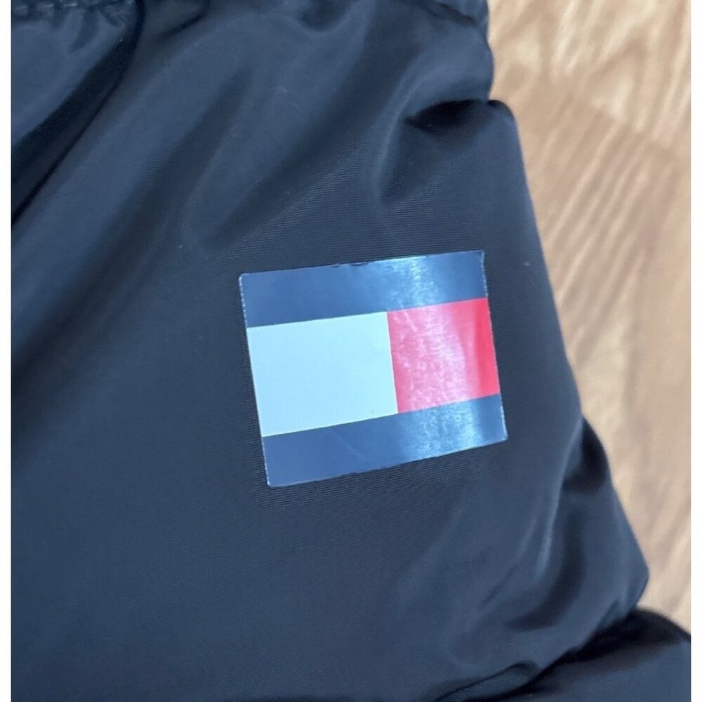 Tommy Hilfiger Coat Womens XL Puffer Black Winter Removable Hood NWOT - Picture 9 of 13